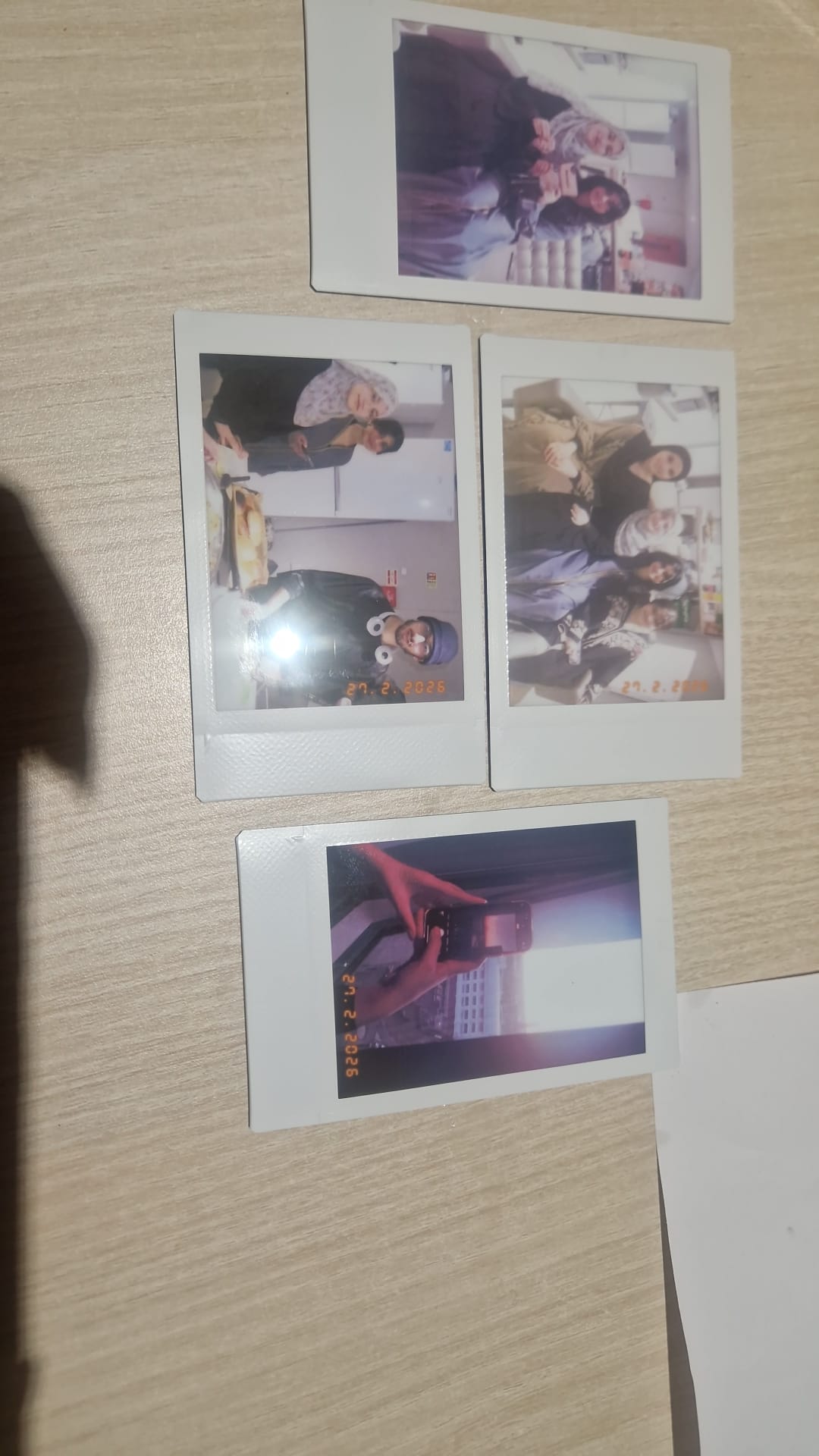 Polaroid images